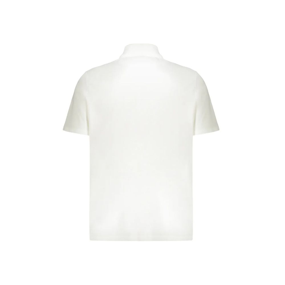Polo Balmain en coton blanc