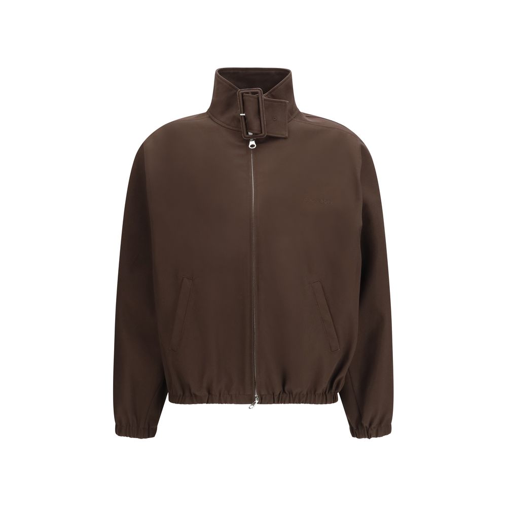Courrèges Brown Polyester Bomber Jacket for Women