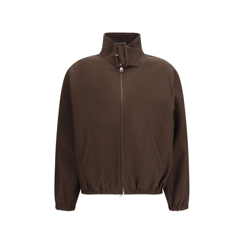 Courrèges Brown Polyester Bomber Jacket for Women