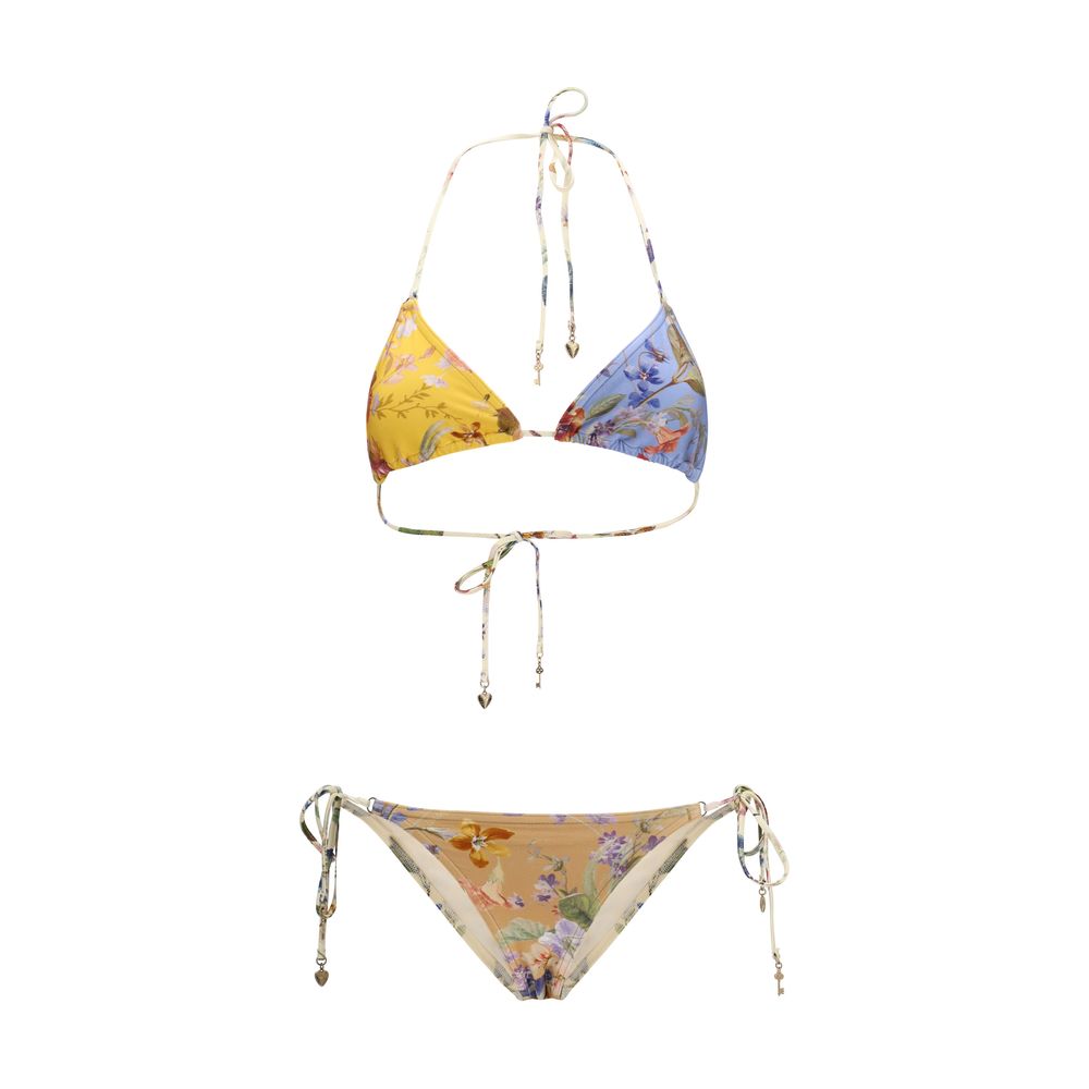 Bikini Zimmermann en polyamide multicolore