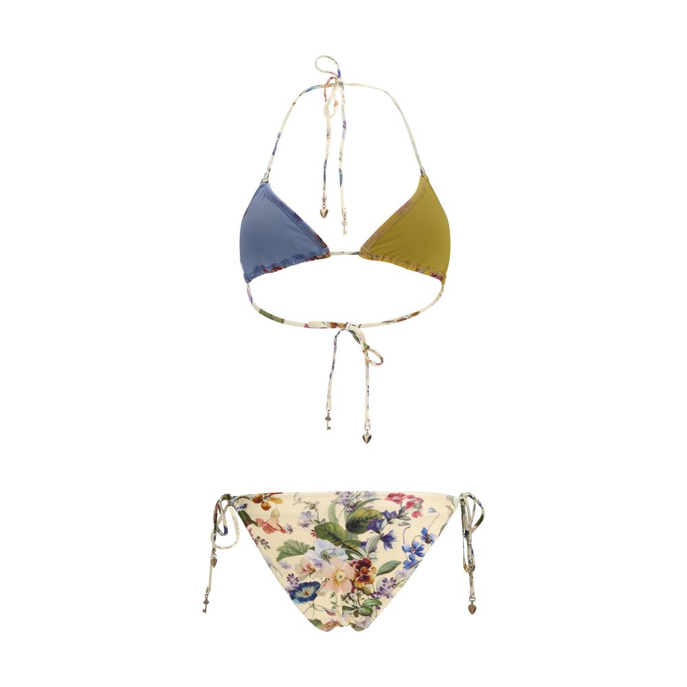 Bikini Zimmermann en polyamide multicolore