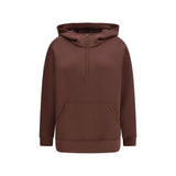 Max Mara Brown Modal Sweatshirt - Radura Hooded Style