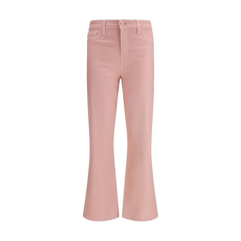 L'Agence Kendra Multicolor Cotton Flared Pants