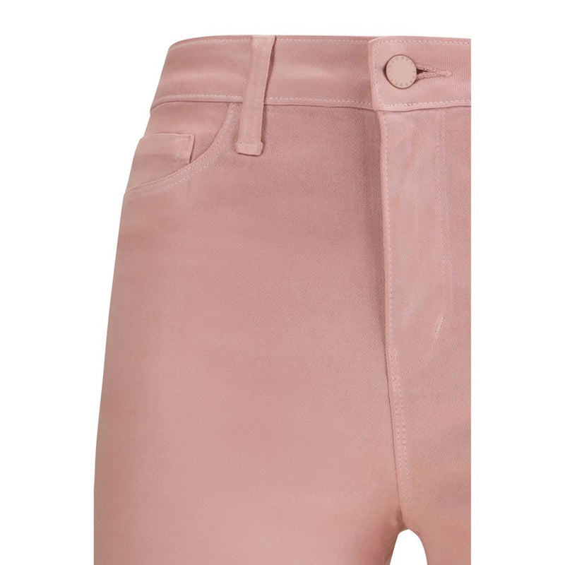 L'Agence Kendra Multicolor Cotton Flared Pants