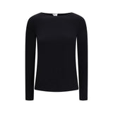 Wolford Black Modal Top - Pure Long Sleeve Essential