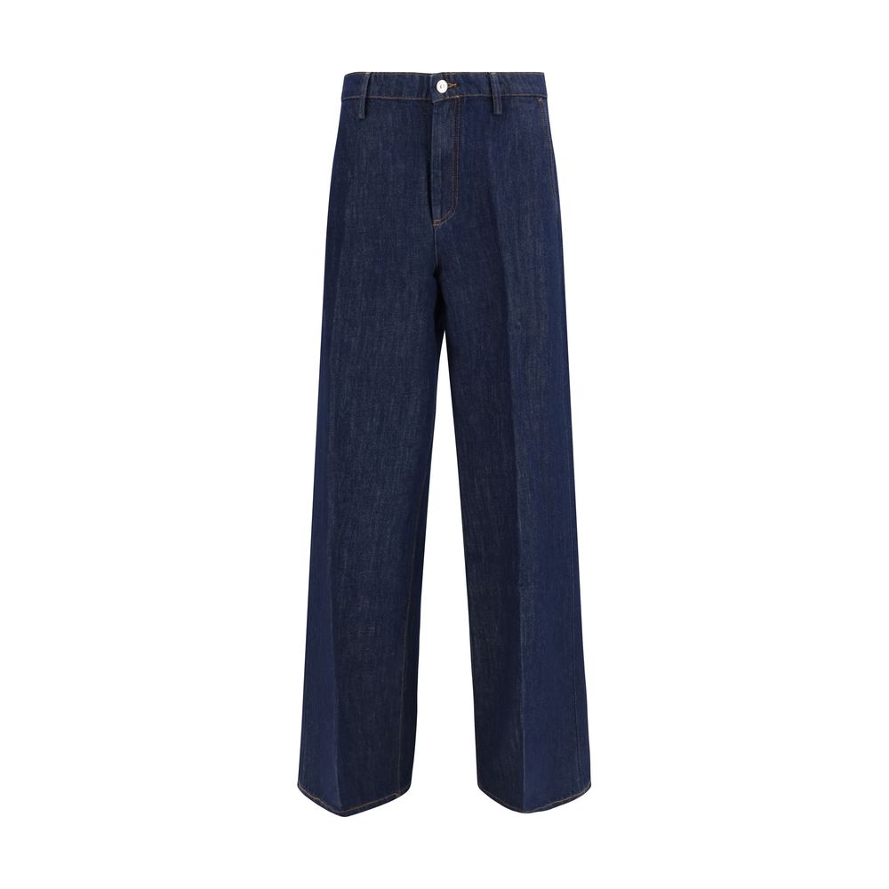 Short en bermuda en coton bleu 7FOR