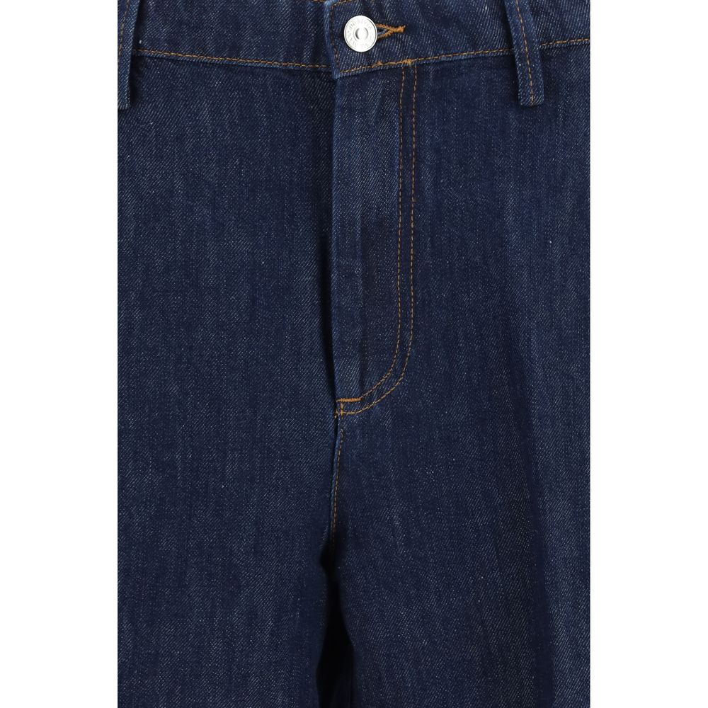 Short en bermuda en coton bleu 7FOR