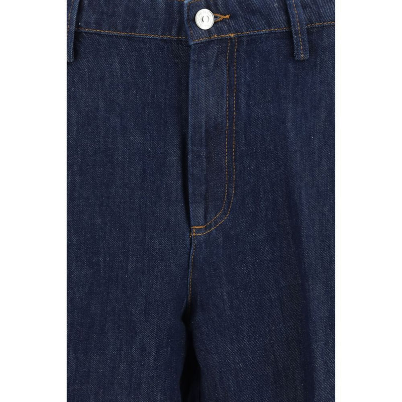 Short en bermuda en coton bleu 7FOR