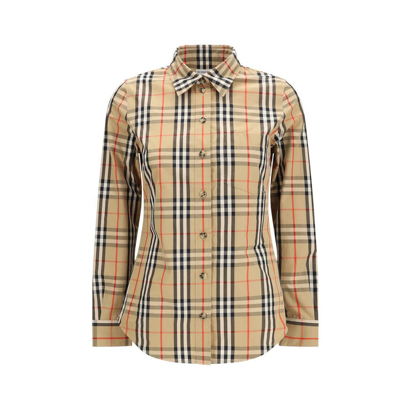Burberry Multicolor Cotton Check Shirt