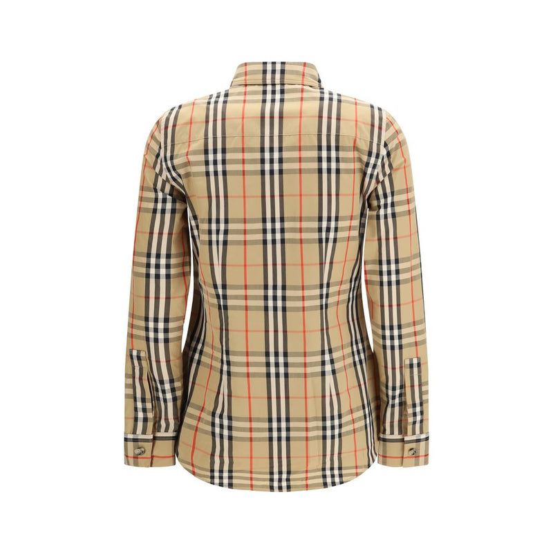 Burberry Multicolor Cotton Check Shirt