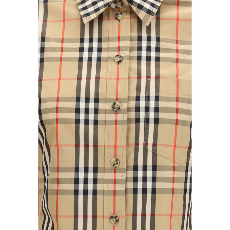 Burberry Multicolor Cotton Check Shirt