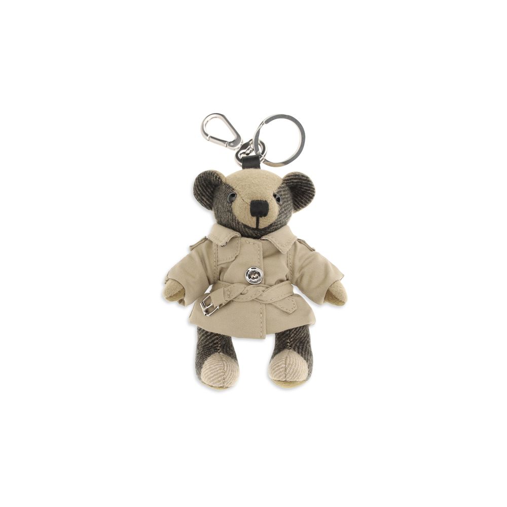 Burberry Beige Cashmere Thomas Bear Keychain