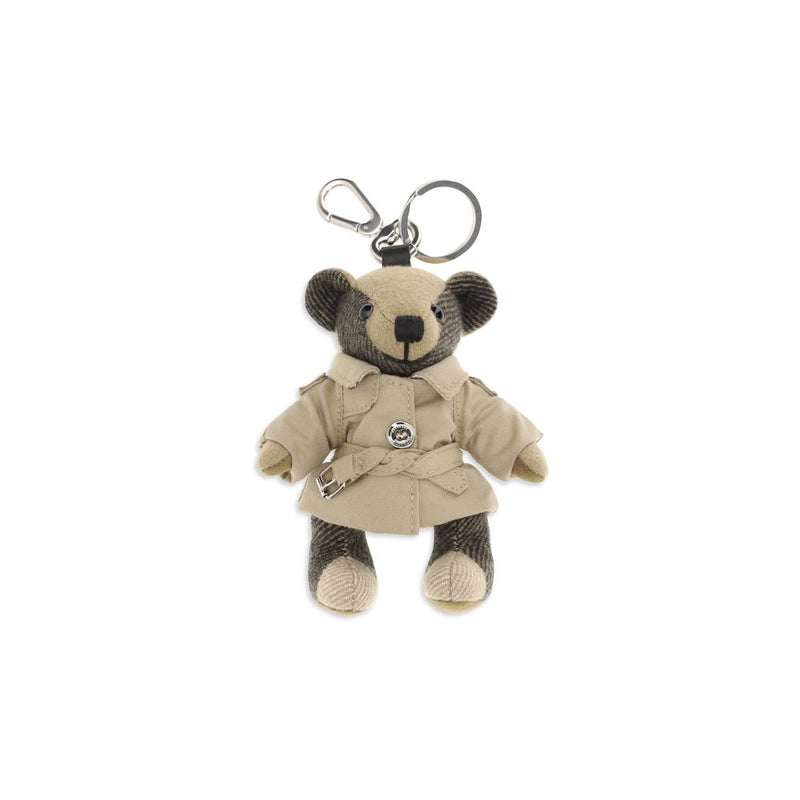 Burberry Beige Cashmere Thomas Bear Keychain