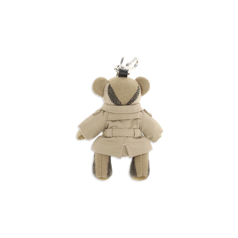 Burberry Beige Cashmere Thomas Bear Keychain
