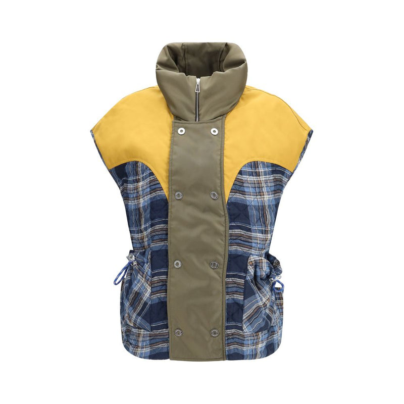MARBELL Kate Blue Quilted Padded Jacket for Women
