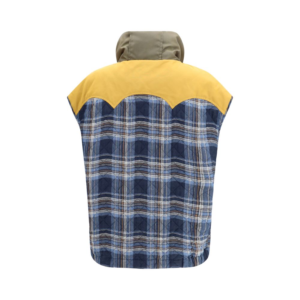 MARBELL Kate Blue Quilted Padded Jacket for Women
