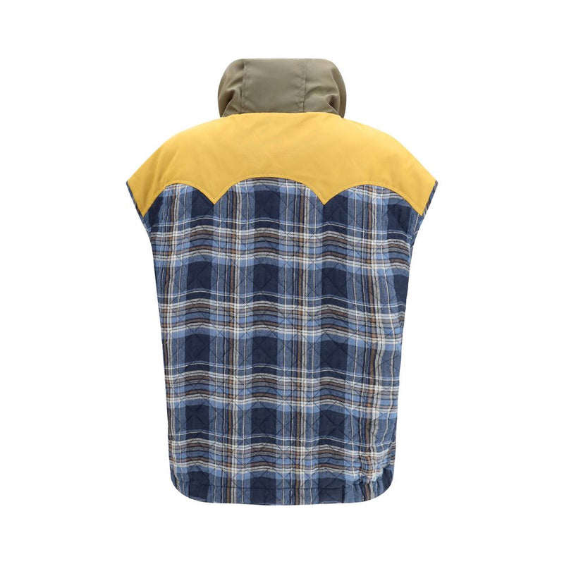 MARBELL Kate Blue Quilted Padded Jacket for Women