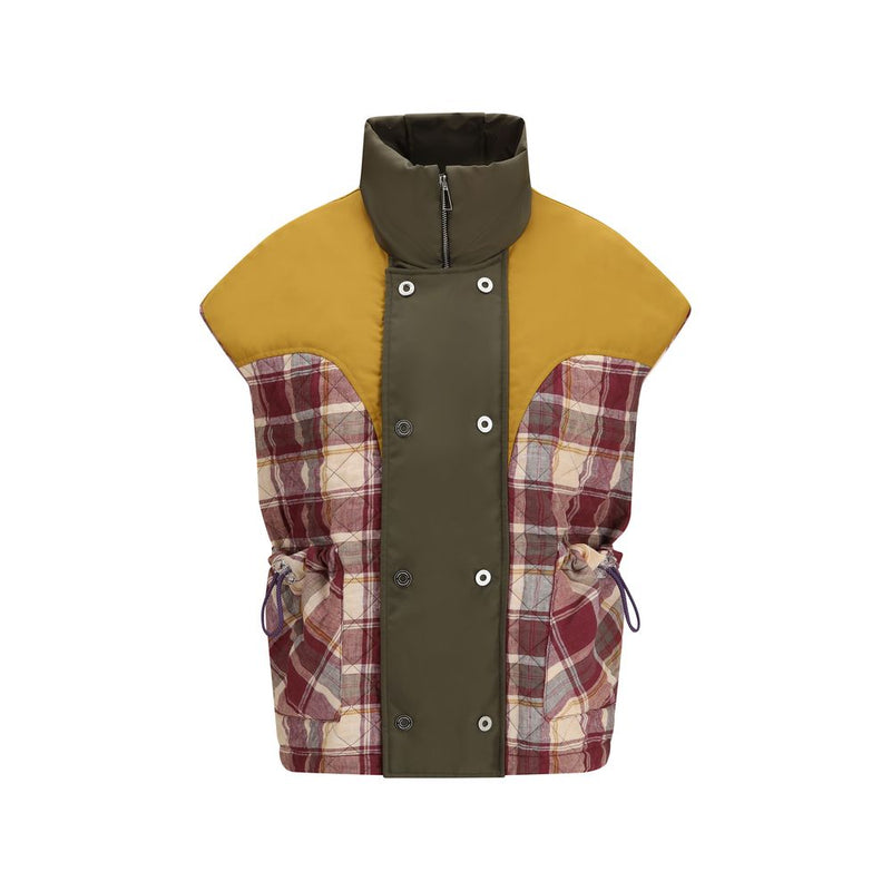 MARBELL Red Polyamide Sleeveless Jacket - KATE VEST