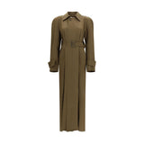Petar Petrov Bicolor Silk Trench Coat