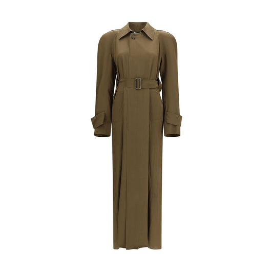 Petar Petrov Bicolor Silk Trench Coat - Élégance Contemporaine