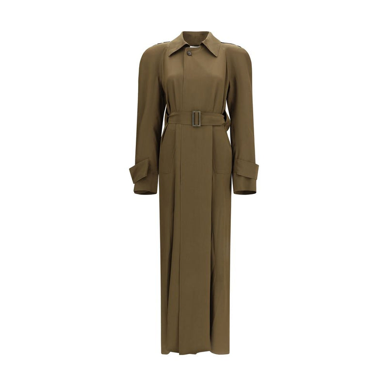 Petar Petrov Bicolor Silk Trench Coat - Élégance Contemporaine