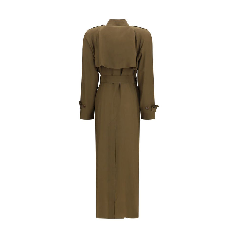 Petar Petrov Bicolor Silk Trench Coat - Élégance Contemporaine
