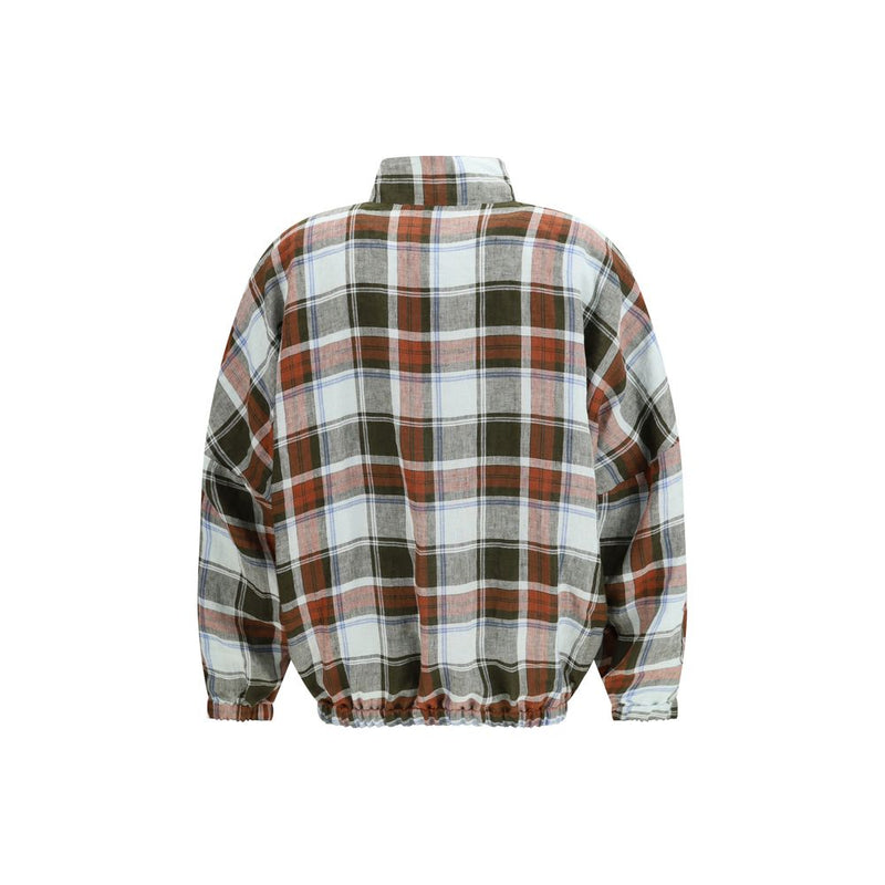 MARBELL Bordeaux Polyamide Shell Jacket - Reversible Design