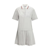 Thom Browne Gray Cotton Casual Dress for Women