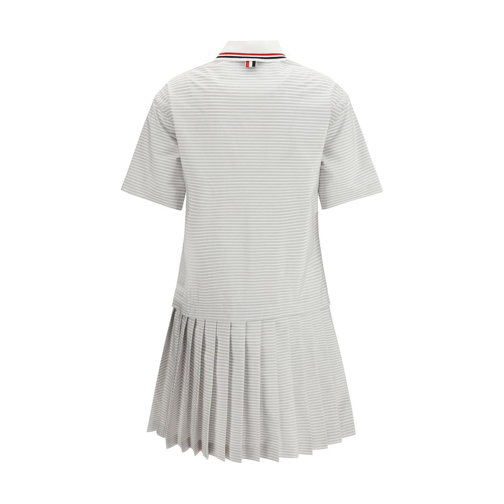 Thom Browne Gray Cotton Casual Dress for Women