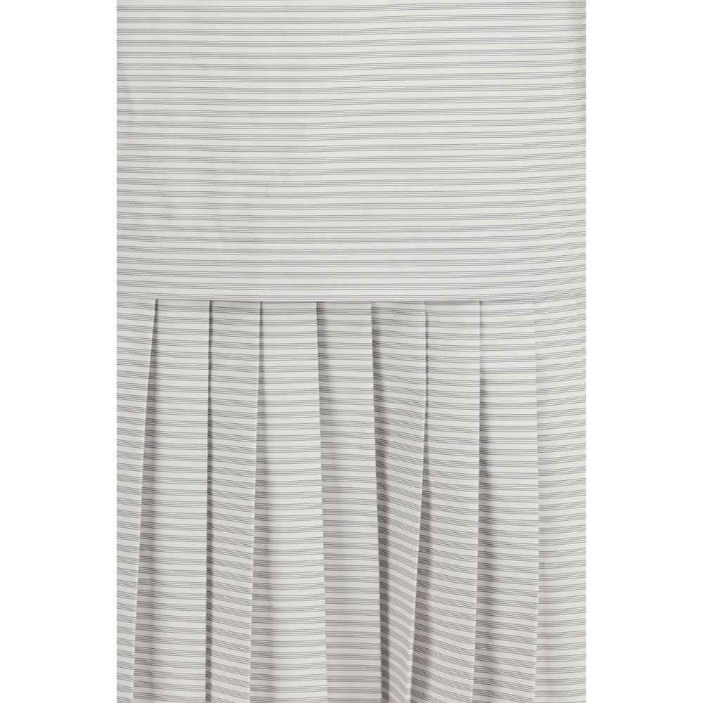 Thom Browne Gray Cotton Casual Dress for Women