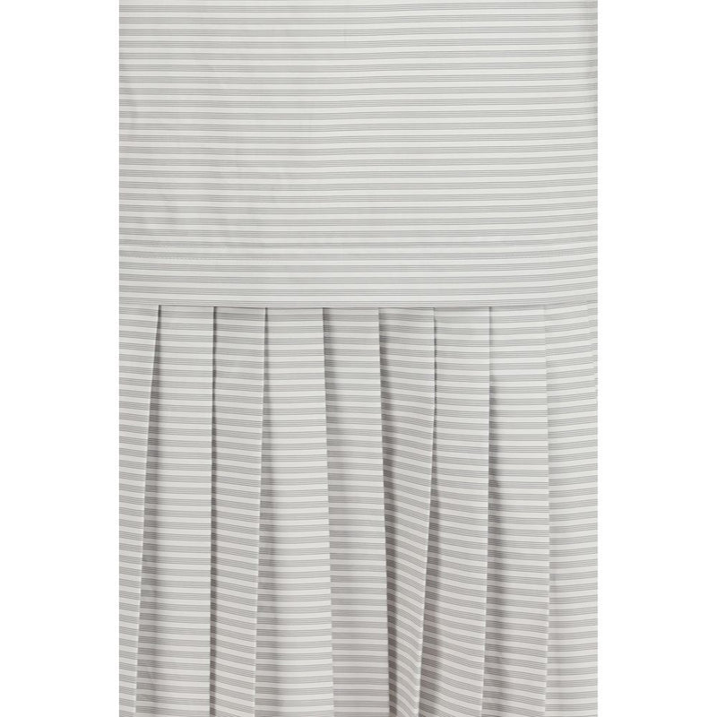 Thom Browne Gray Cotton Casual Dress for Women