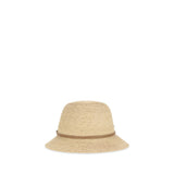 Helen Kaminski Beige Raffia Cloche Hat