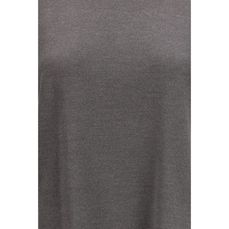 Brunello Cucinelli Gray Nylon T-Shirt for Women