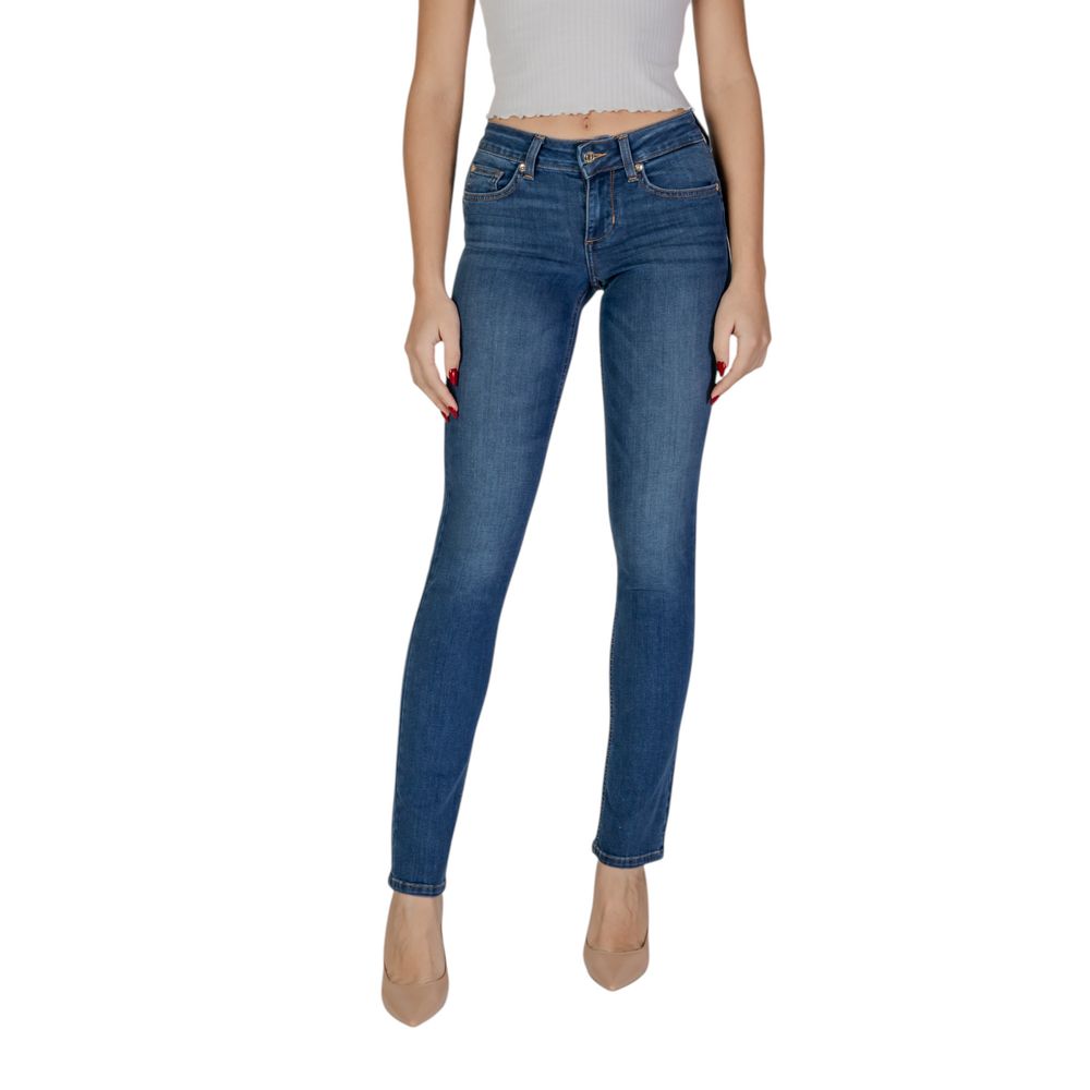 Liu Jo Blue Cotton Skinny Jeans for Women