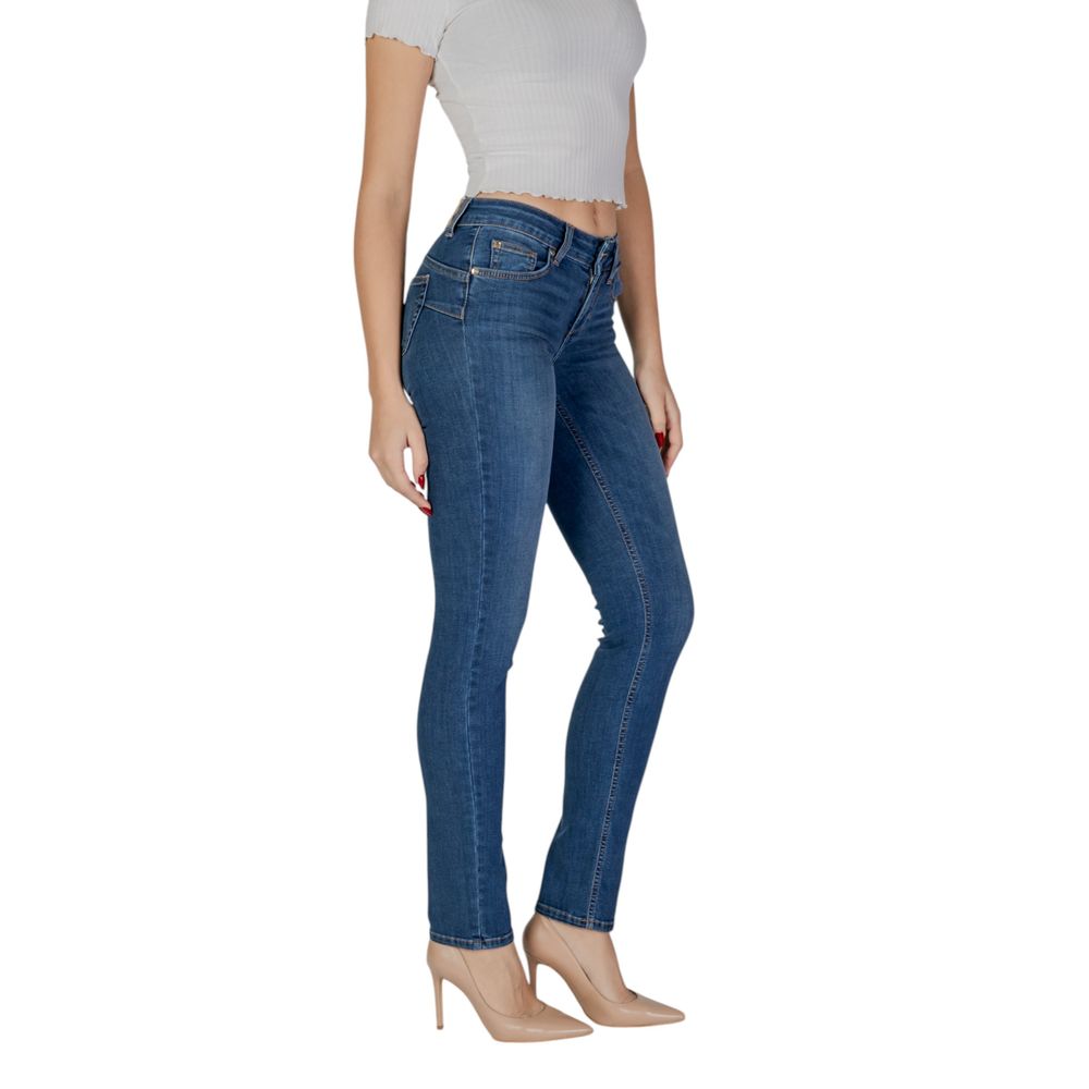 Liu Jo Blue Cotton Skinny Jeans for Women