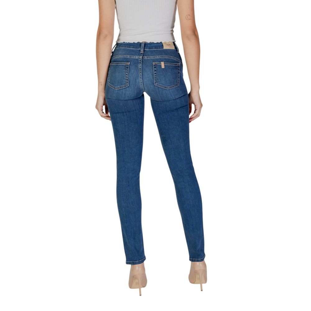 Liu Jo Blue Cotton Skinny Jeans for Women