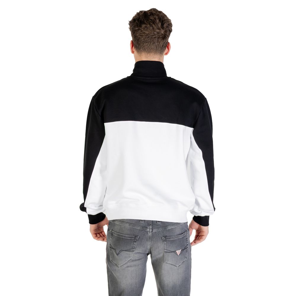 Sweat-shirt Karl Lagerfeld cornes noir et blanc