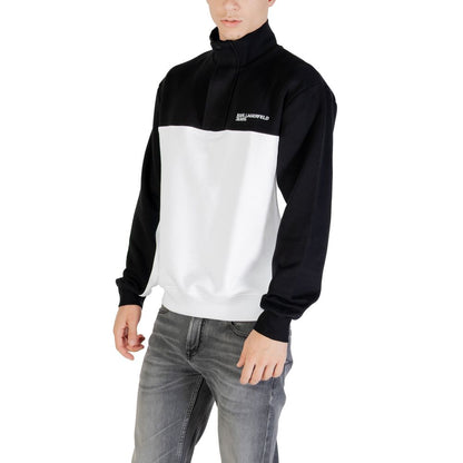 Karl Lagerfeld Zwart-Wit Hoorn Sweatshirt