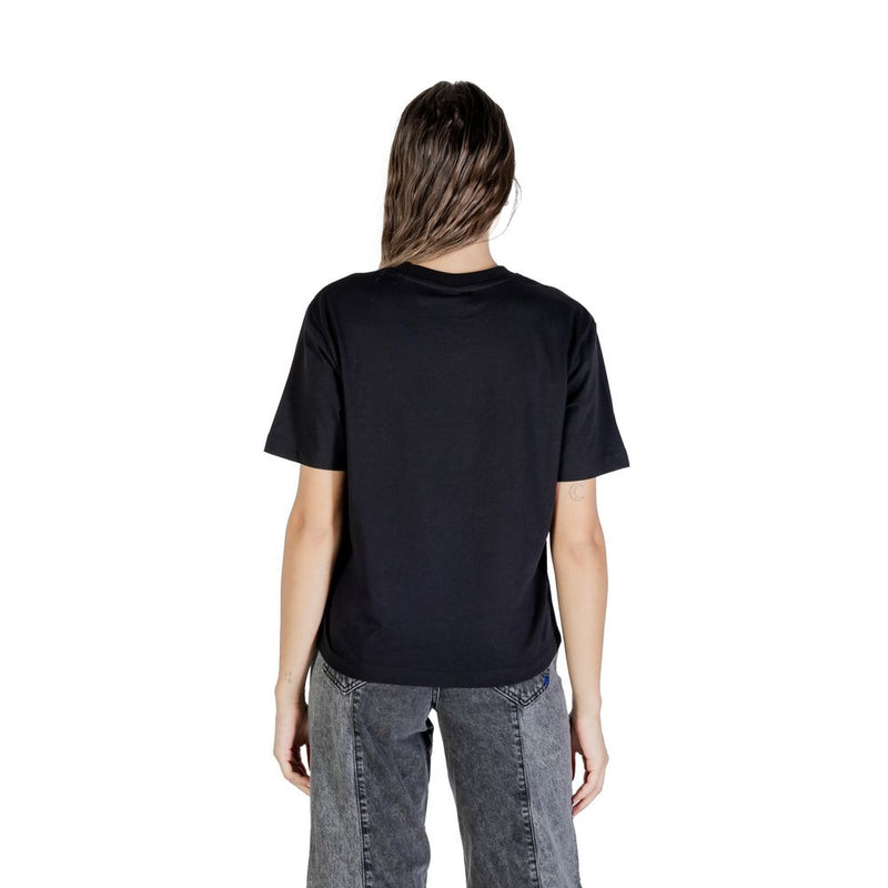 Karl Lagerfeld Black Cotton T-Shirt - KLJ REG K LOGO TEE