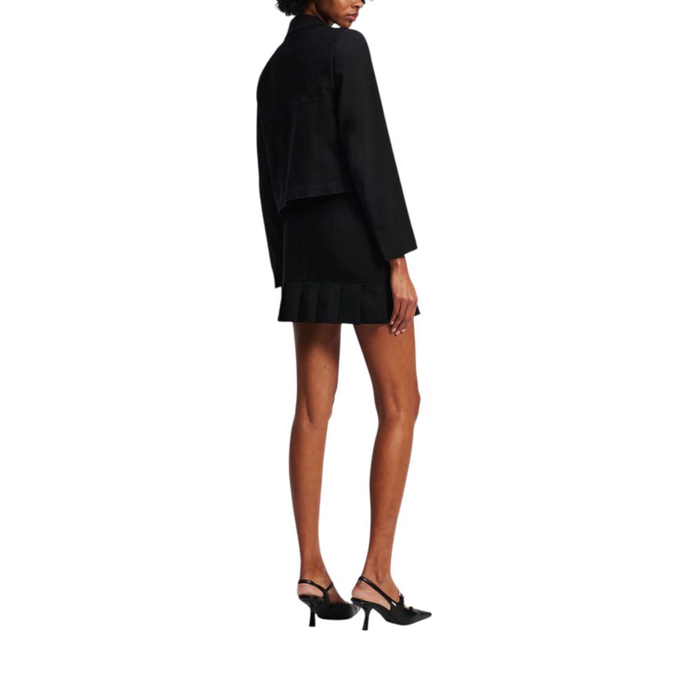Karl Lagerfeld KLJ Pleated Mini Skirt in Black for Women