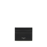 Portefeuille Dolce & Gabbana en coton noir