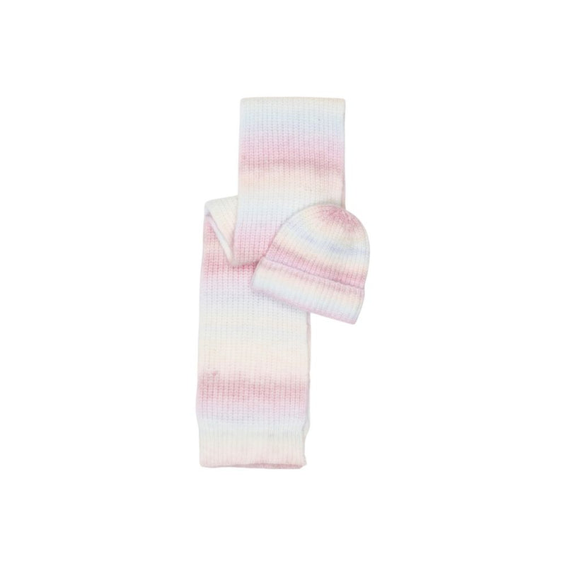 Pieces Multicolor Marabou Beanie - Cozy & Stylish