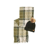 Barbour Green Polyester Beanie - Stylish & Warm Winter Accessory