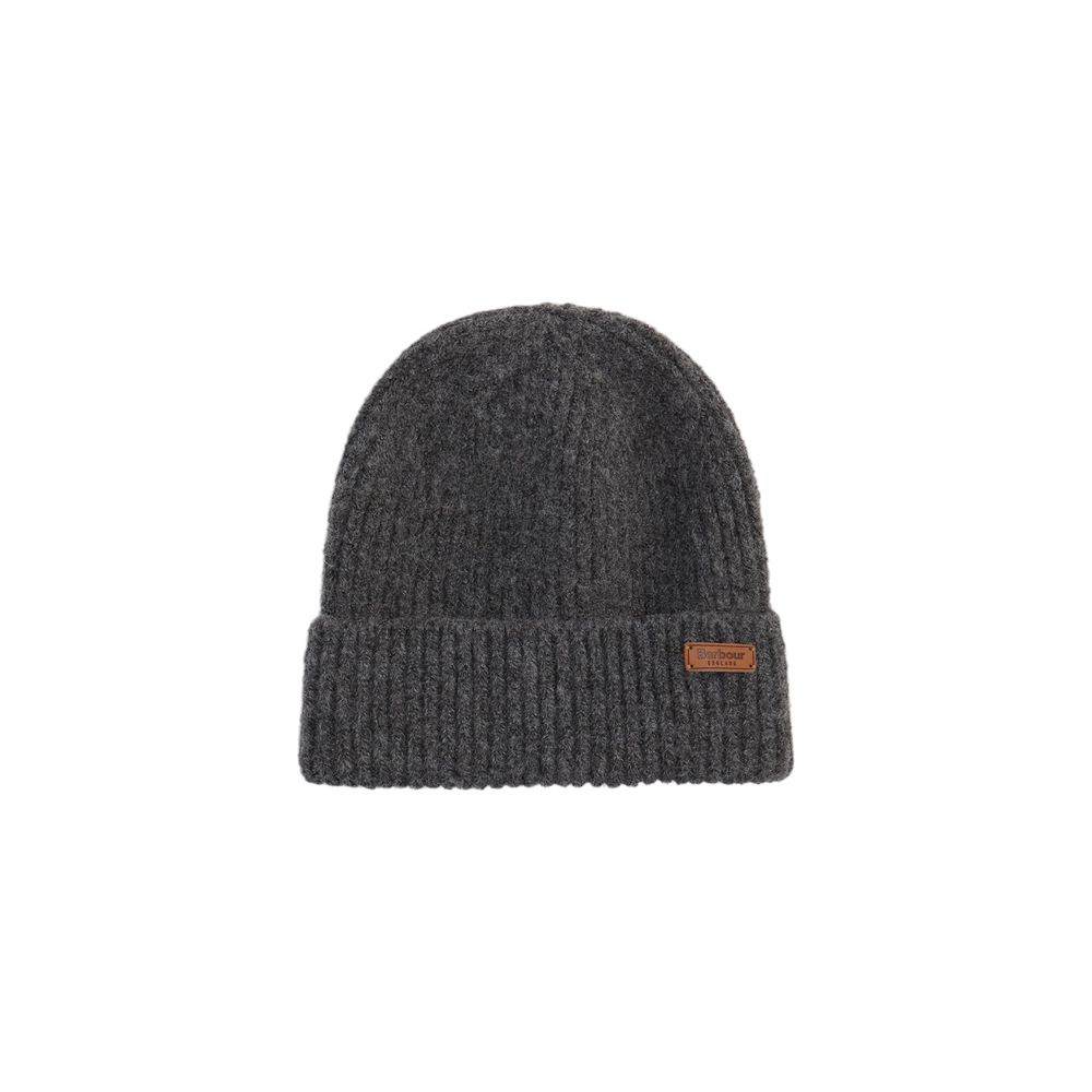 Barbour Pendle Gray Beanie and Blair Scarf Set