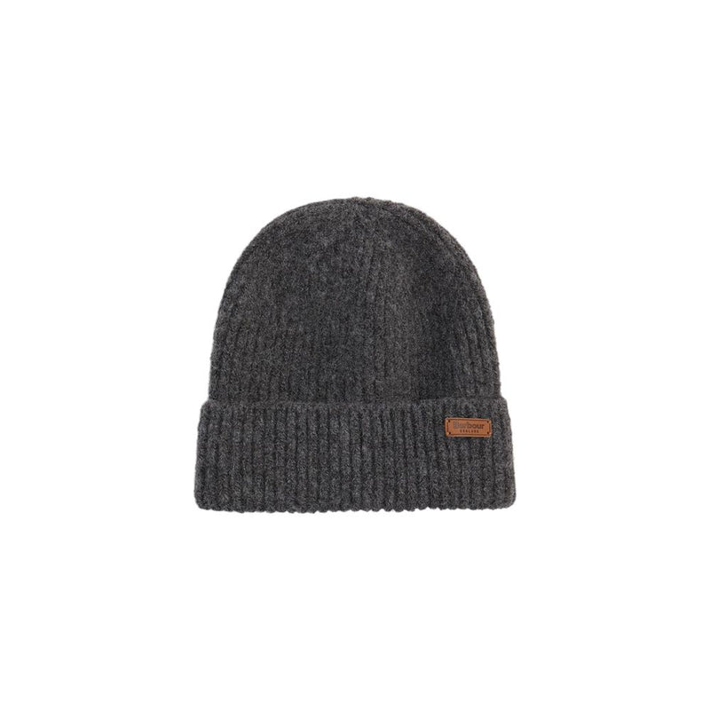 Barbour Pendle Gray Beanie & Blair Scarf Set