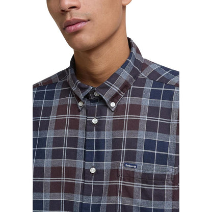 Barbour Bicolor Katoenen Patroon Shirt