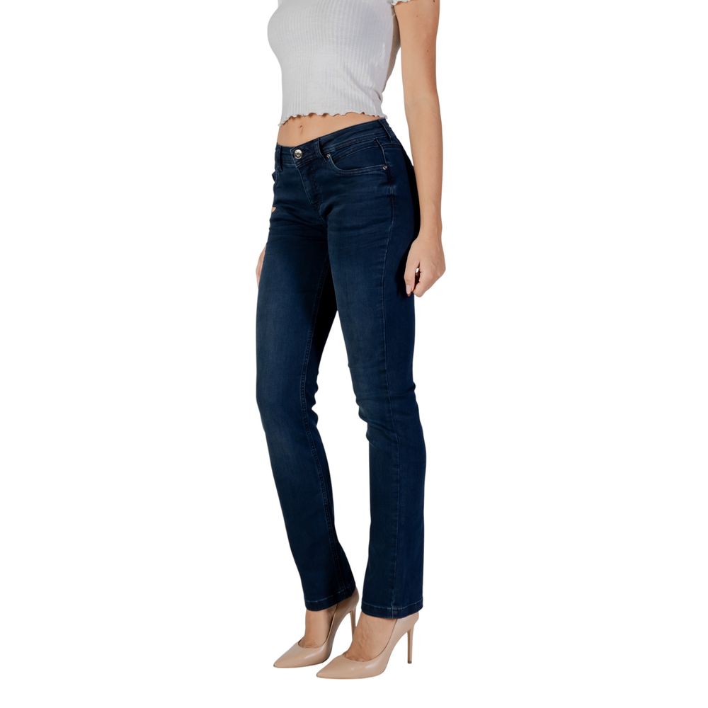 Street One Blue Cotton Skinny Jeans - Style Iowa 379753