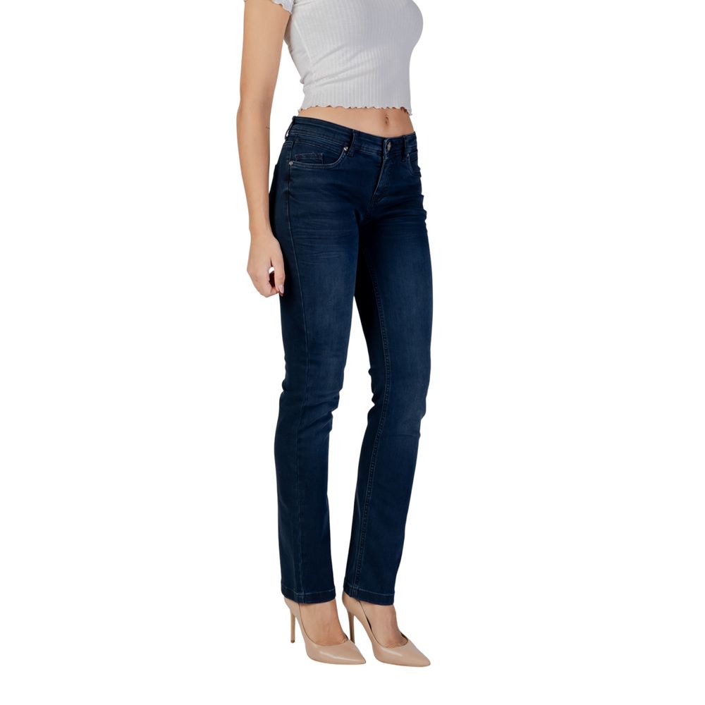 Street One Blue Cotton Skinny Jeans - Style Iowa 379753