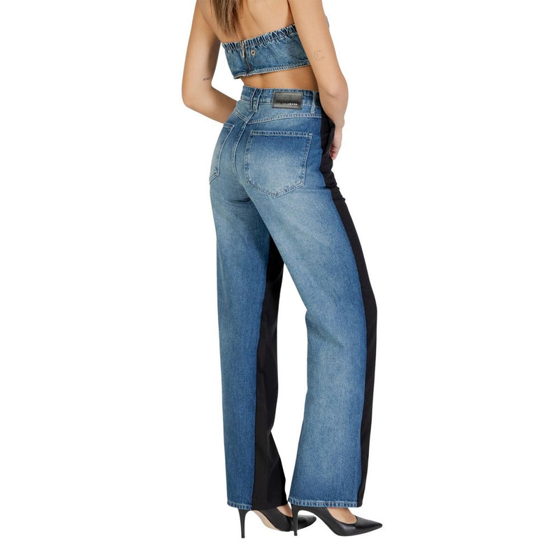 Colcci Black Polyester Mom Jeans for Women