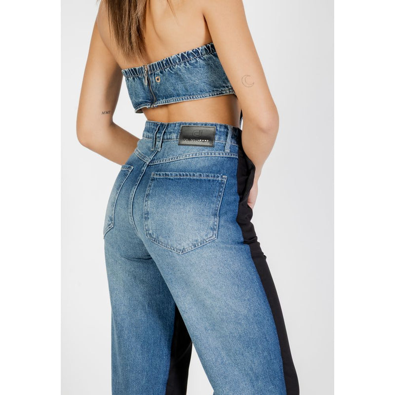 Colcci Black Polyester Mom Jeans for Women
